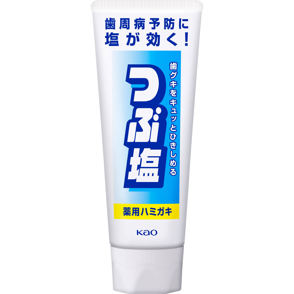 つぶ塩薬用ハミガキ チューブ 大 180g 花王 (医薬部外品)
