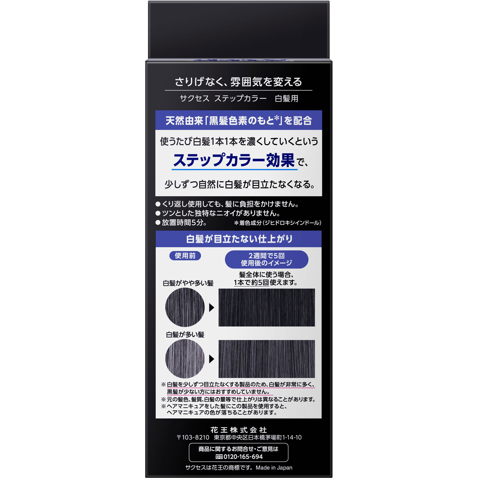 サクセス ステップカラー １１０Ｇ 花王