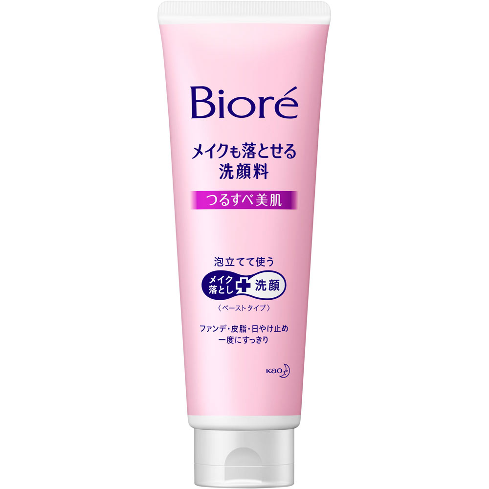 ビオレ メイクも落とせる洗顔料 つるすべ美肌 ２１０Ｇ 花王