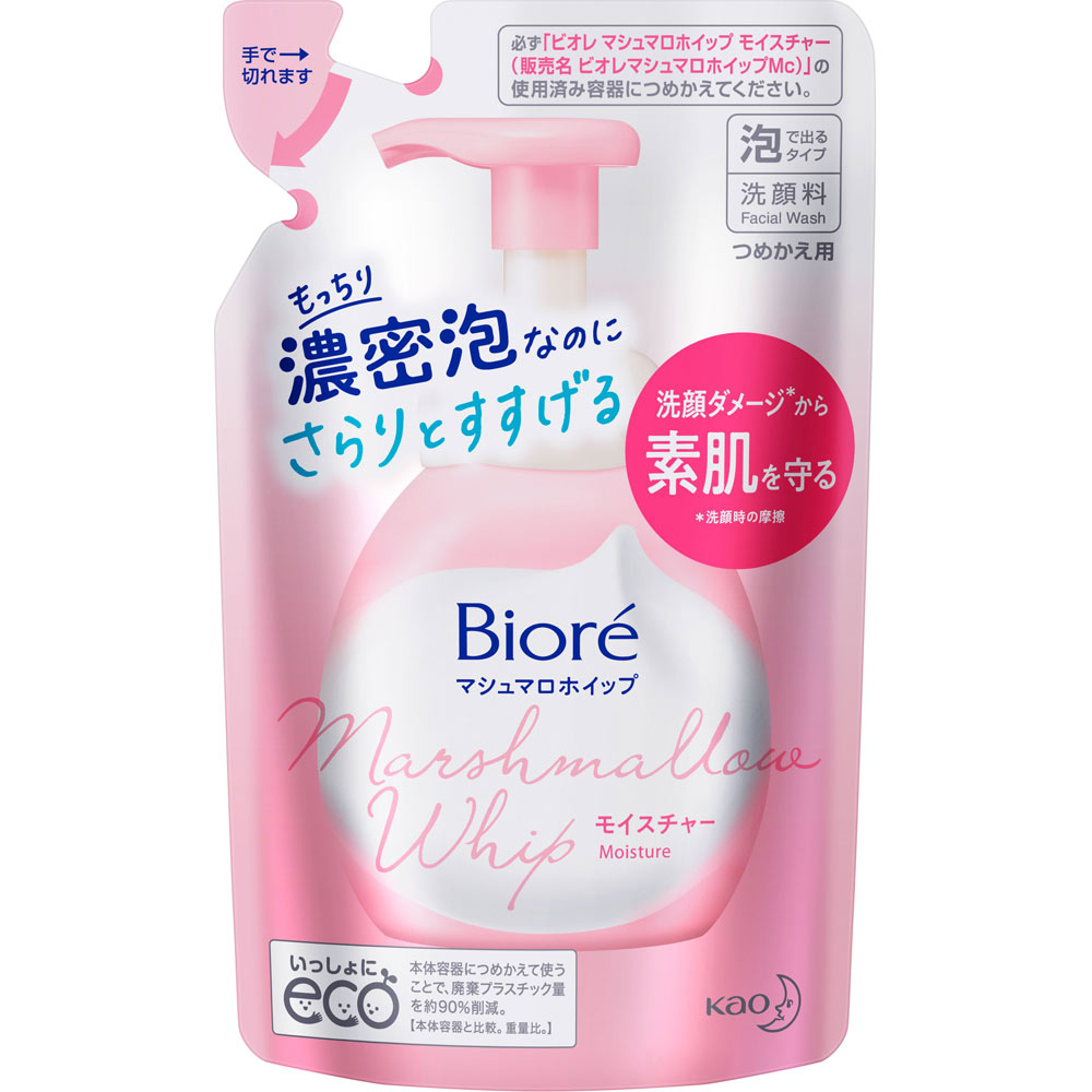 ビオレ マシュマロホイップ モイスチャー つめかえ用 １３０ｍＬ 花王