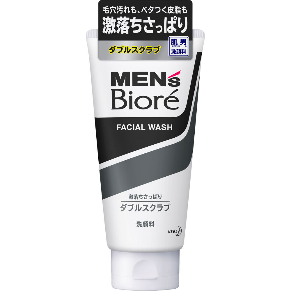 メンズビオレ ダブルスクラブ洗顔 １３０Ｇ 花王