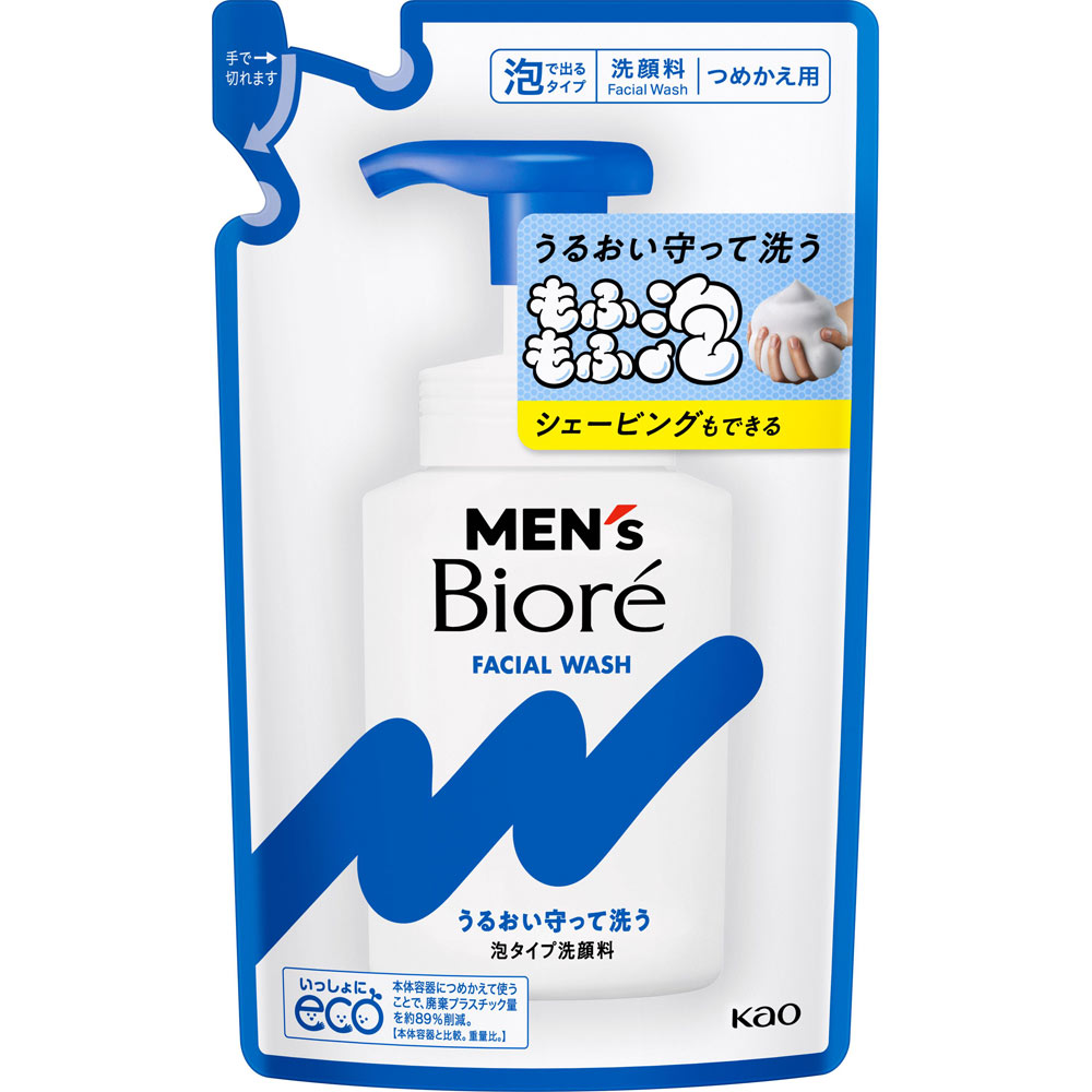 メンズビオレ 泡タイプ洗顔 つめかえ用 １３０ｍＬ 花王