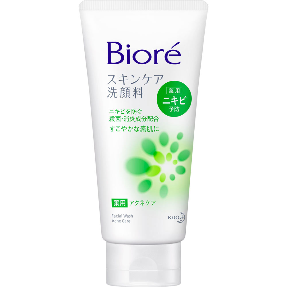 ビオレ スキンケア洗顔料 薬用アクネケア １３０Ｇ 花王 (医薬部外品)