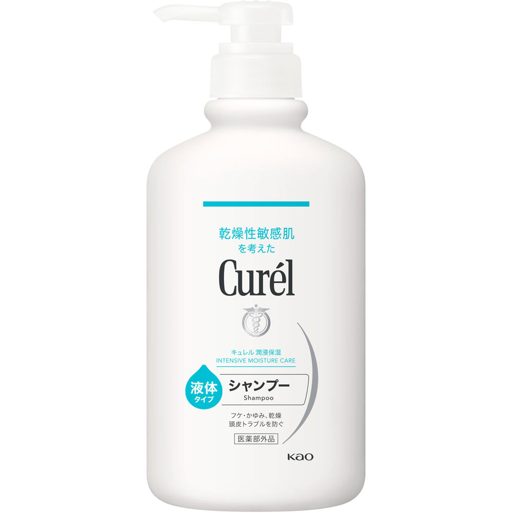 キュレル シャンプー ポンプ ４２０ｍＬ 花王 (医薬部外品)