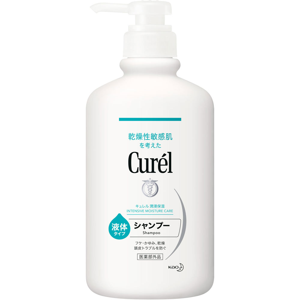 キュレル シャンプー ポンプ ４２０ｍＬ 花王 (医薬部外品)