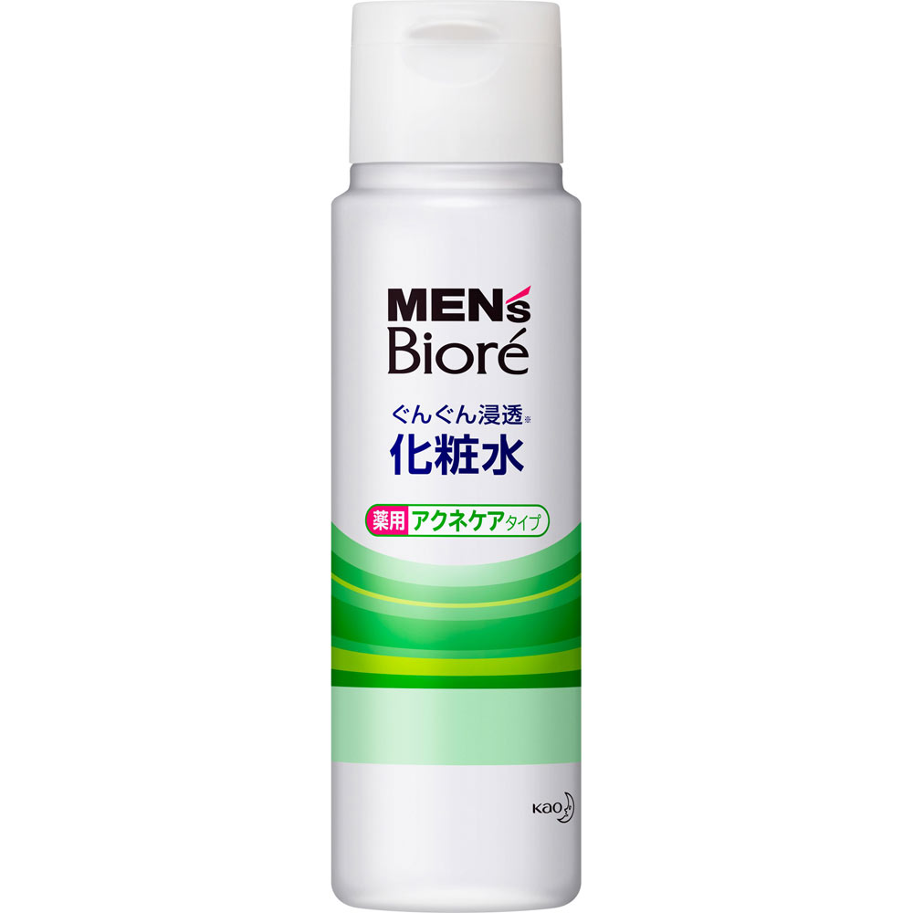 メンズビオレ 浸透化粧水 薬用アクネケアタイプ １８０ｍＬ 花王 (医薬部外品)