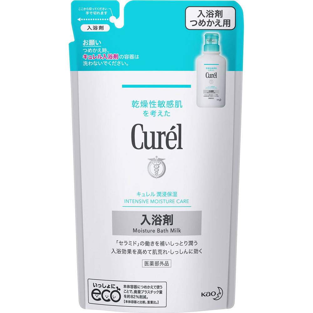 キュレル 入浴剤 つめかえ用 ３６０ｍＬ 花王 (医薬部外品)