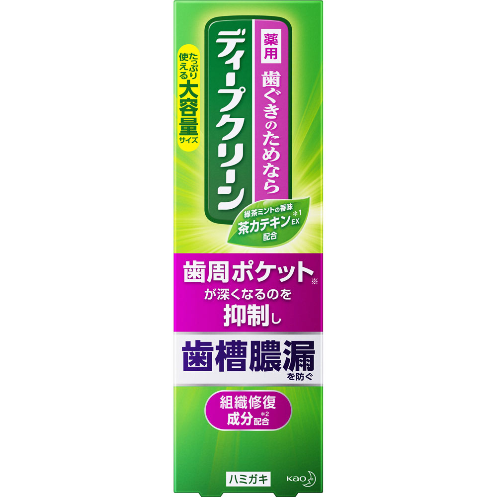 ディープクリーン 薬用ハミガキ １６０ｇ 花王 (医薬部外品)