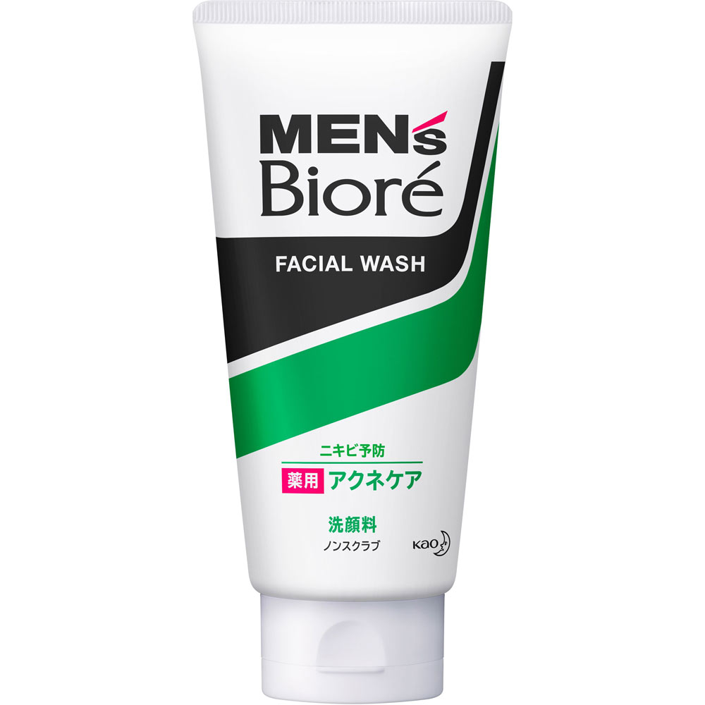 メンズビオレ 薬用アクネケア洗顔 １３０ｇ 花王 (医薬部外品)
