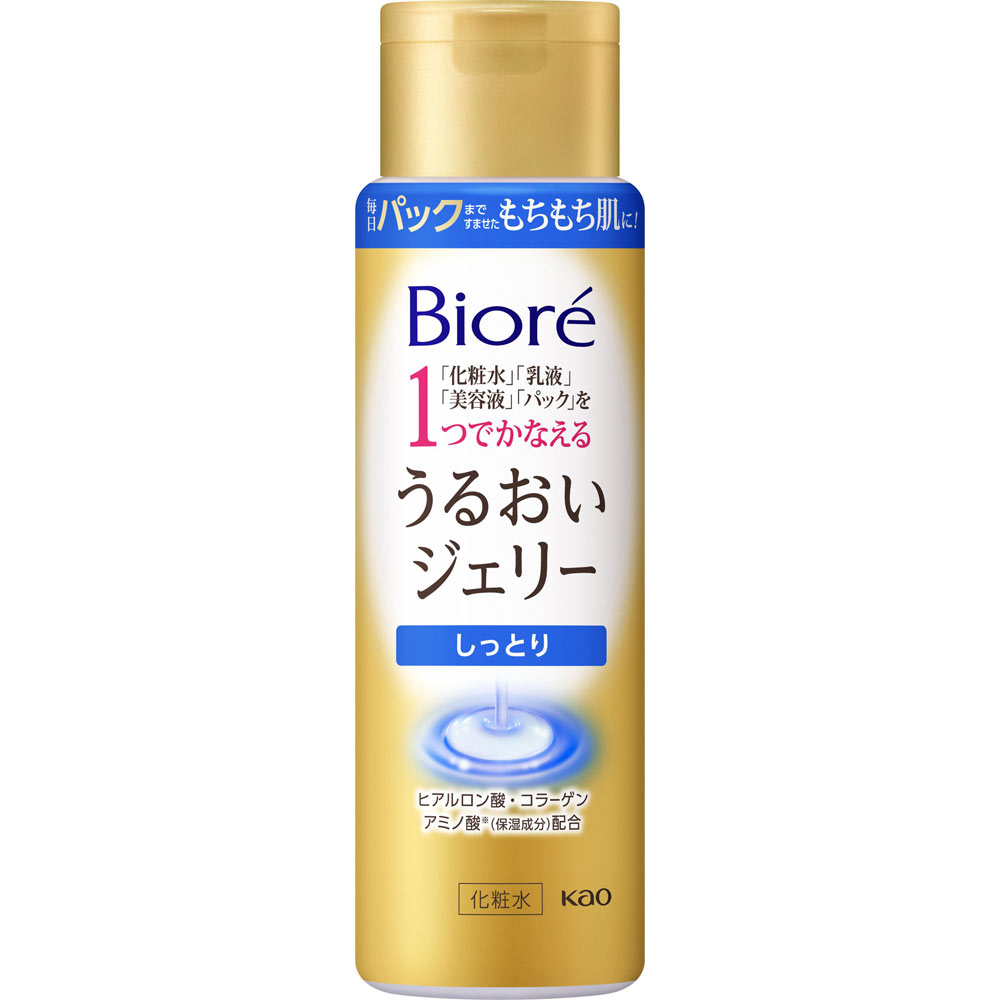 ビオレ うるおいジェリー しっとり 本体 １８０ｍｌ 花王