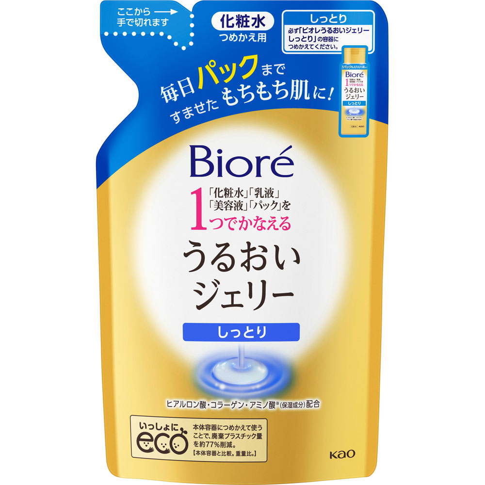 ビオレ うるおいジェリー しっとり つめかえ用 １６０ｍｌ 花王