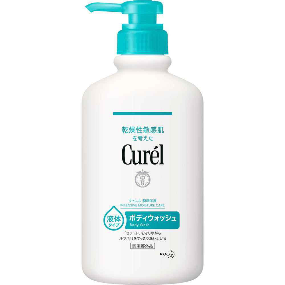 キュレル　ボディウォッシュ　ポンプ ４２０ｍｌ 花王 (医薬部外品)