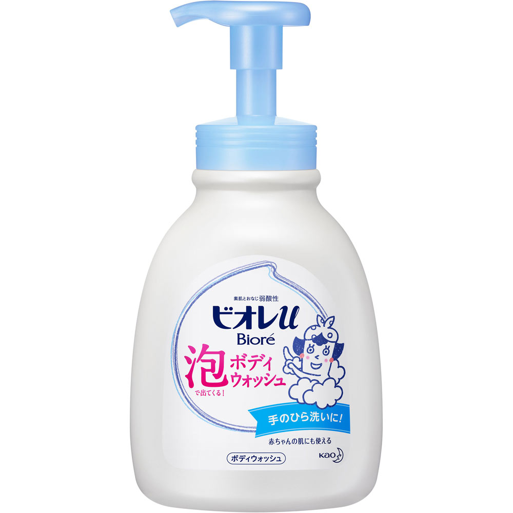 花王 ビオレu 泡で出てくるボディウォッシュ ポンプ ６００ｍｌ