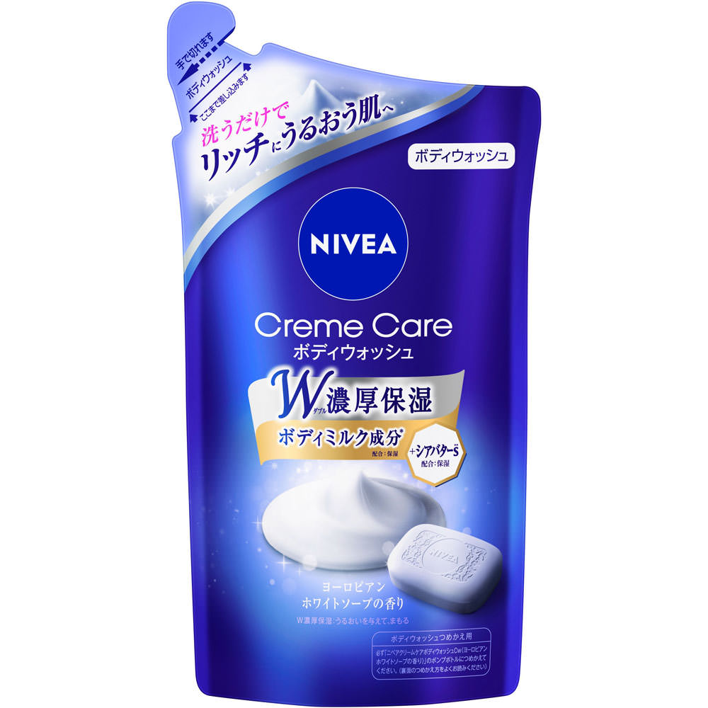 ニベア クリームケア ボディウォッシュ ヨーロピアンホワイトソープの香り つめかえ用 ３６０ｍＬ 花王