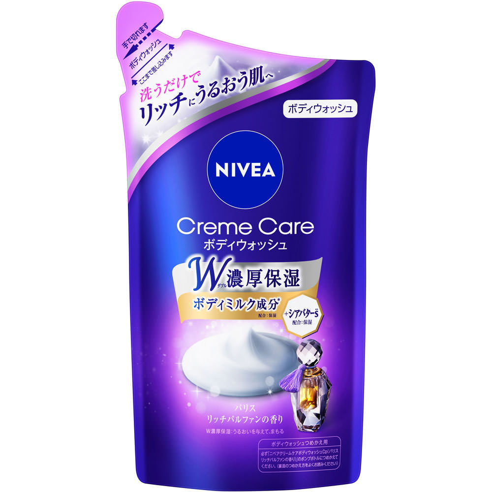 ニベア クリームケア ボディウォッシュ パリスリッチパルファン