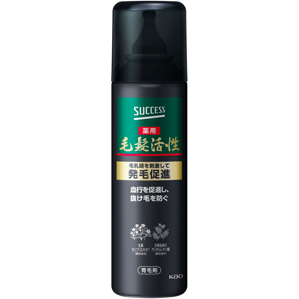 サクセス 薬用毛髪活性 無香料 １８５ｇ 花王 (医薬部外品)
