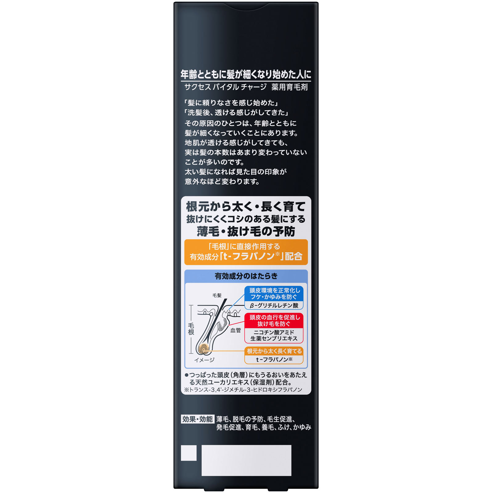 サクセス バイタルチャージ 薬用育毛剤 ２００ｍｌ 花王 (医薬部外品)