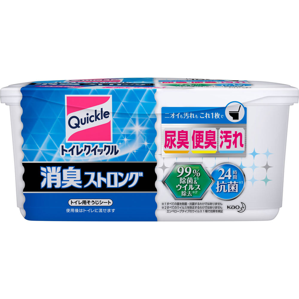 トイレクイックル 消臭ストロング 本体 １０マイ 花王