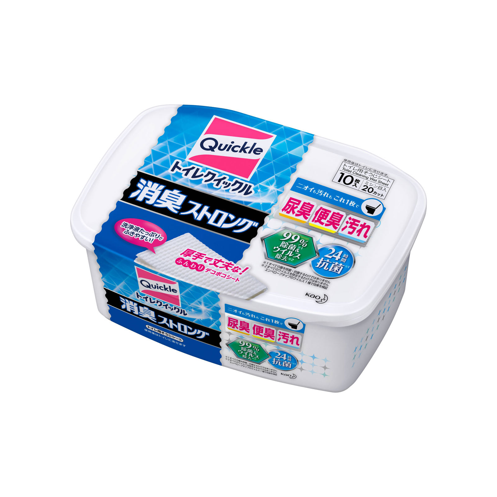 トイレクイックル 消臭ストロング 本体 １０マイ 花王