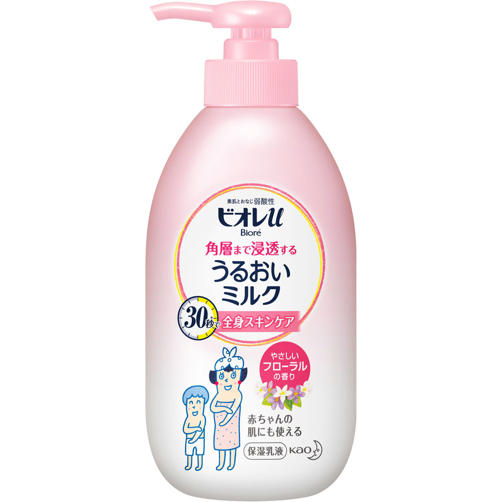 ビオレｕ 角層まで浸透する うるおいミルク フローラルの香り ３００ｍＬ 花王