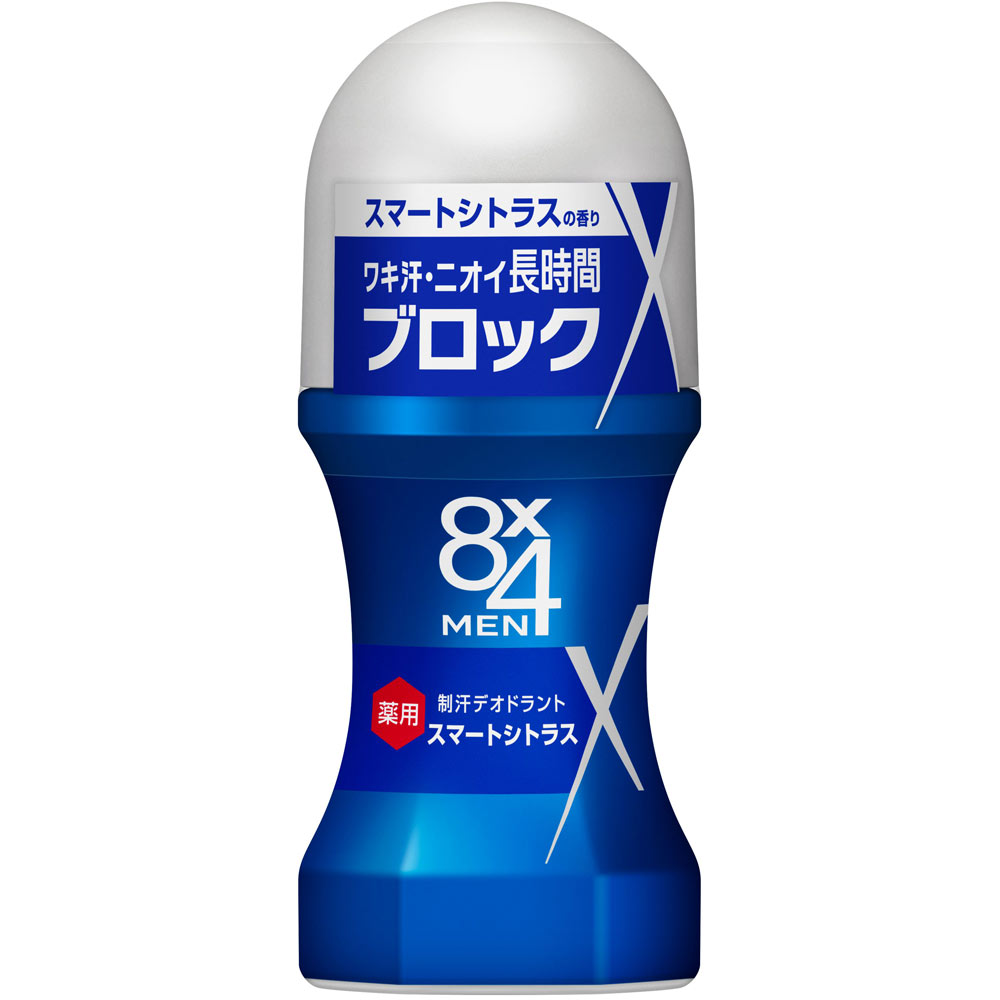 8x4メン ロールオン スマートシトラス ６０ｍＬ 花王 (医薬部外品)
