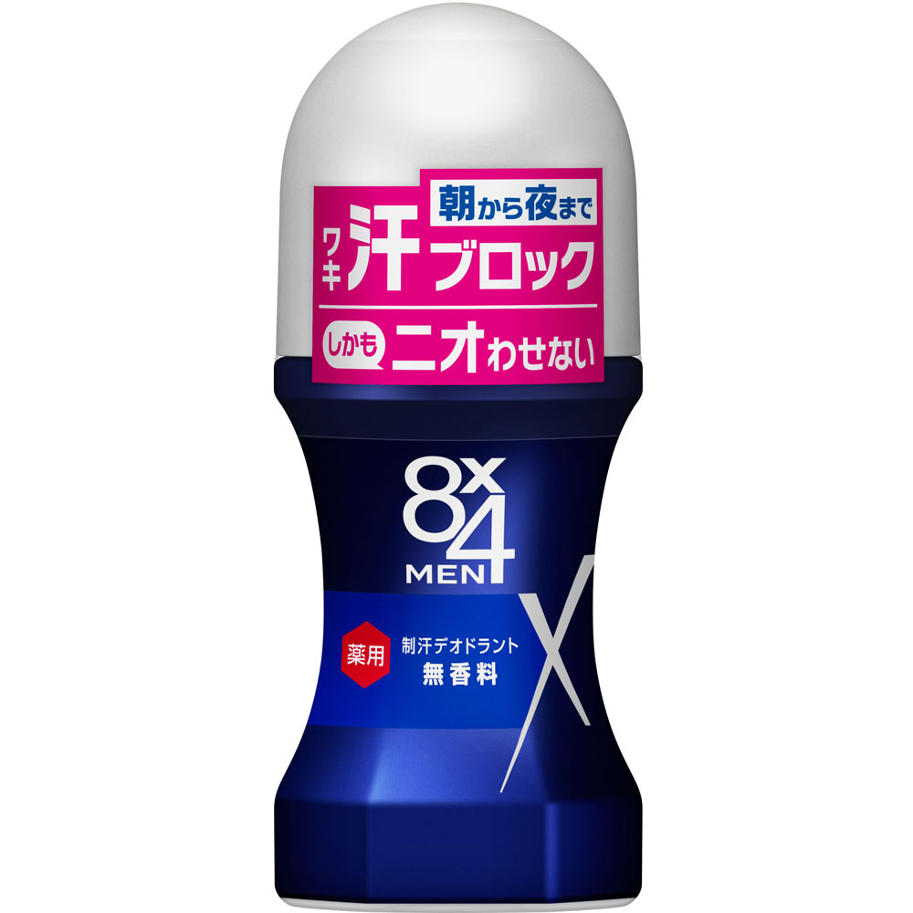 8x4メン ロールオン 無香料 ６０ｍＬ 花王 (医薬部外品)