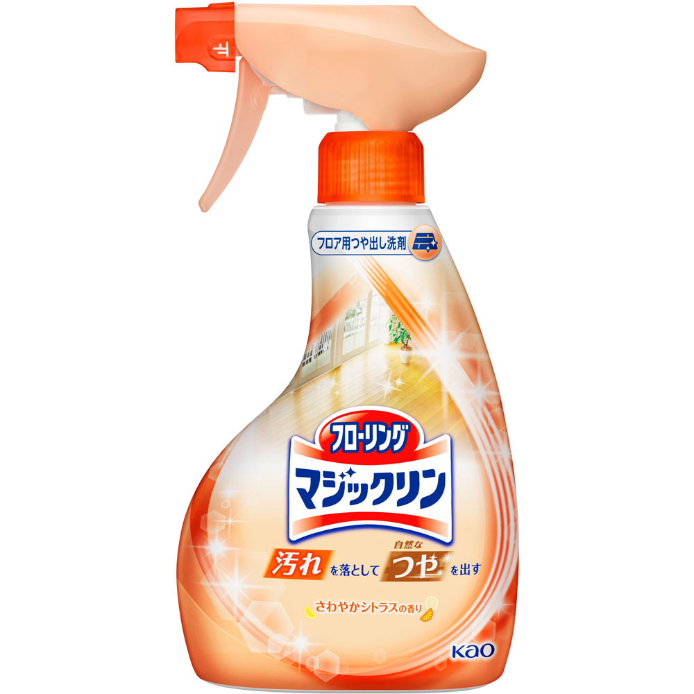フローリングマジックリン つや出しスプレー 本体 ４００ｍｌ 花王