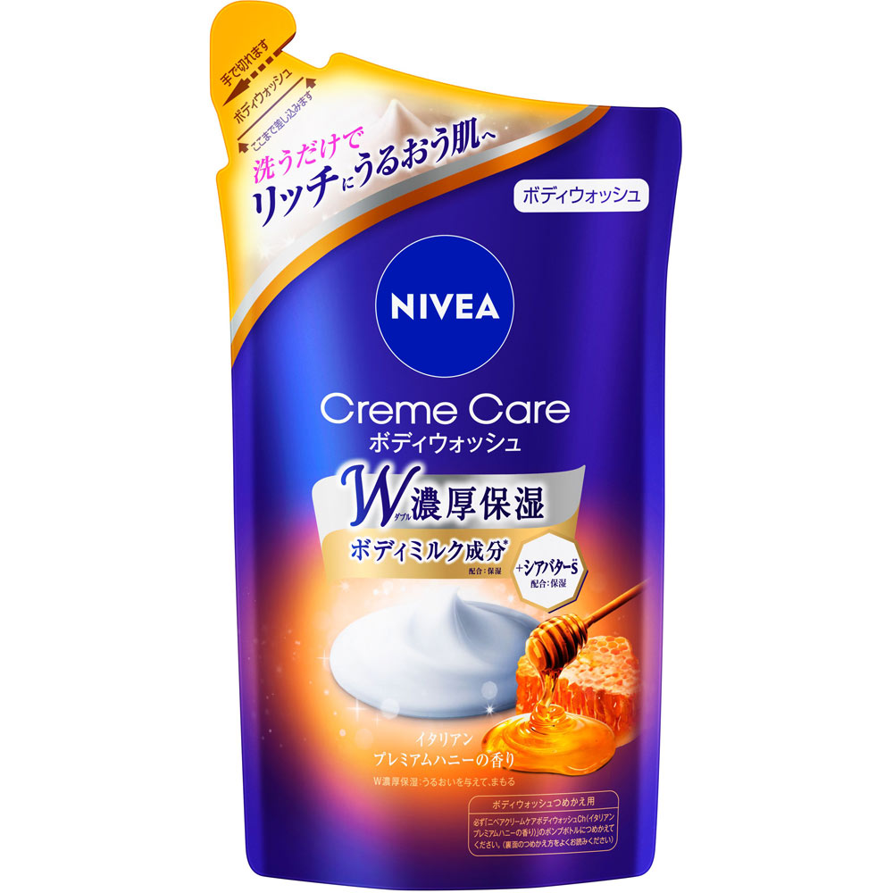ニベア クリームケア ボディウォッシュ イタリアンプレミアムハニーの香り 詰め替え ３６０ｍｌ 花王
