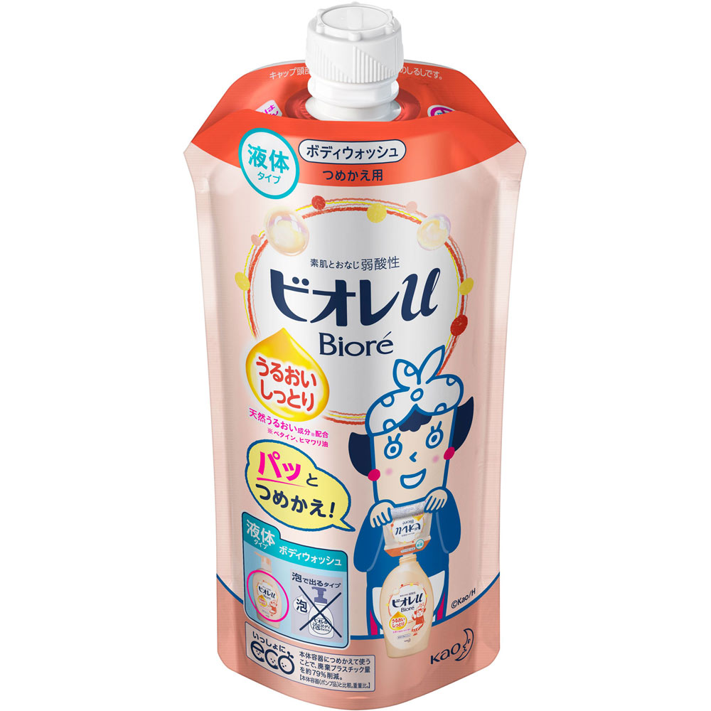 ビオレｕ うるおいしっとりつめかえ用 ３４０ｍＬ 花王