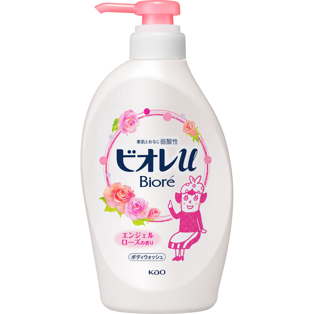 ビオレｕ エンジェルローズの香りポンプ ４８０ｍＬ 花王