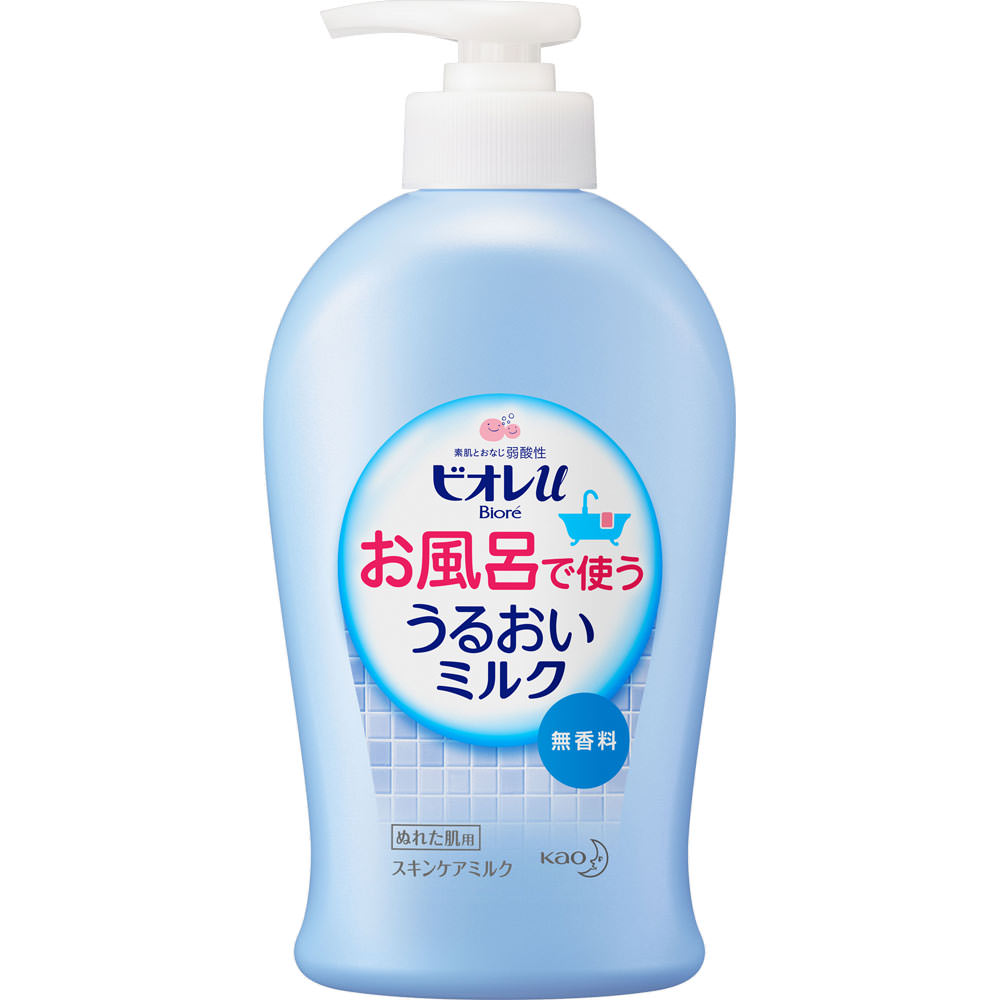 ビオレｕ お風呂で使ううるおいミルク 無香料 ３００ｍＬ 花王