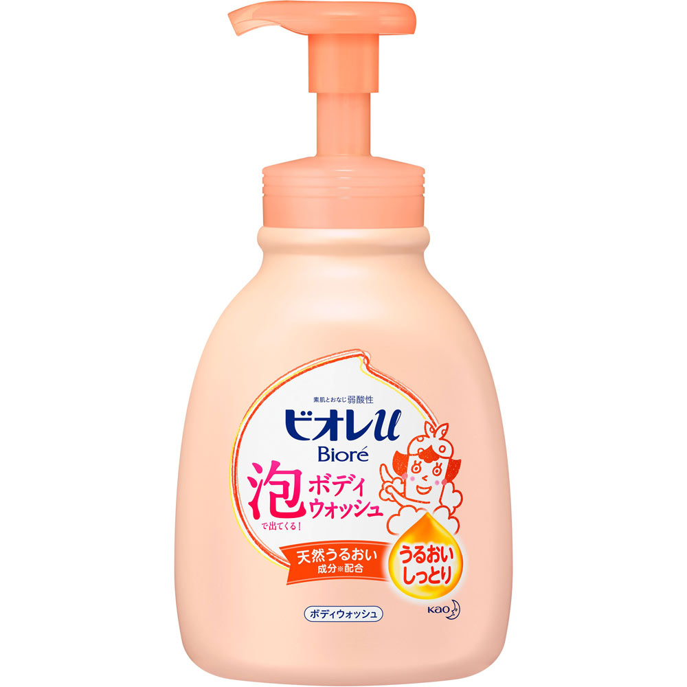 ビオレｕ 泡で出てくるボディウォッシュうるおいポンプ ６００ｍｌ 花王