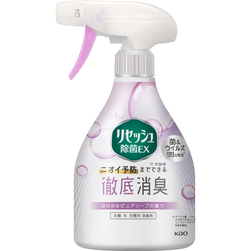 リセッシュ 除菌ＥＸ ピュアソープの香り 本体 ３７０ｍｌ 花王