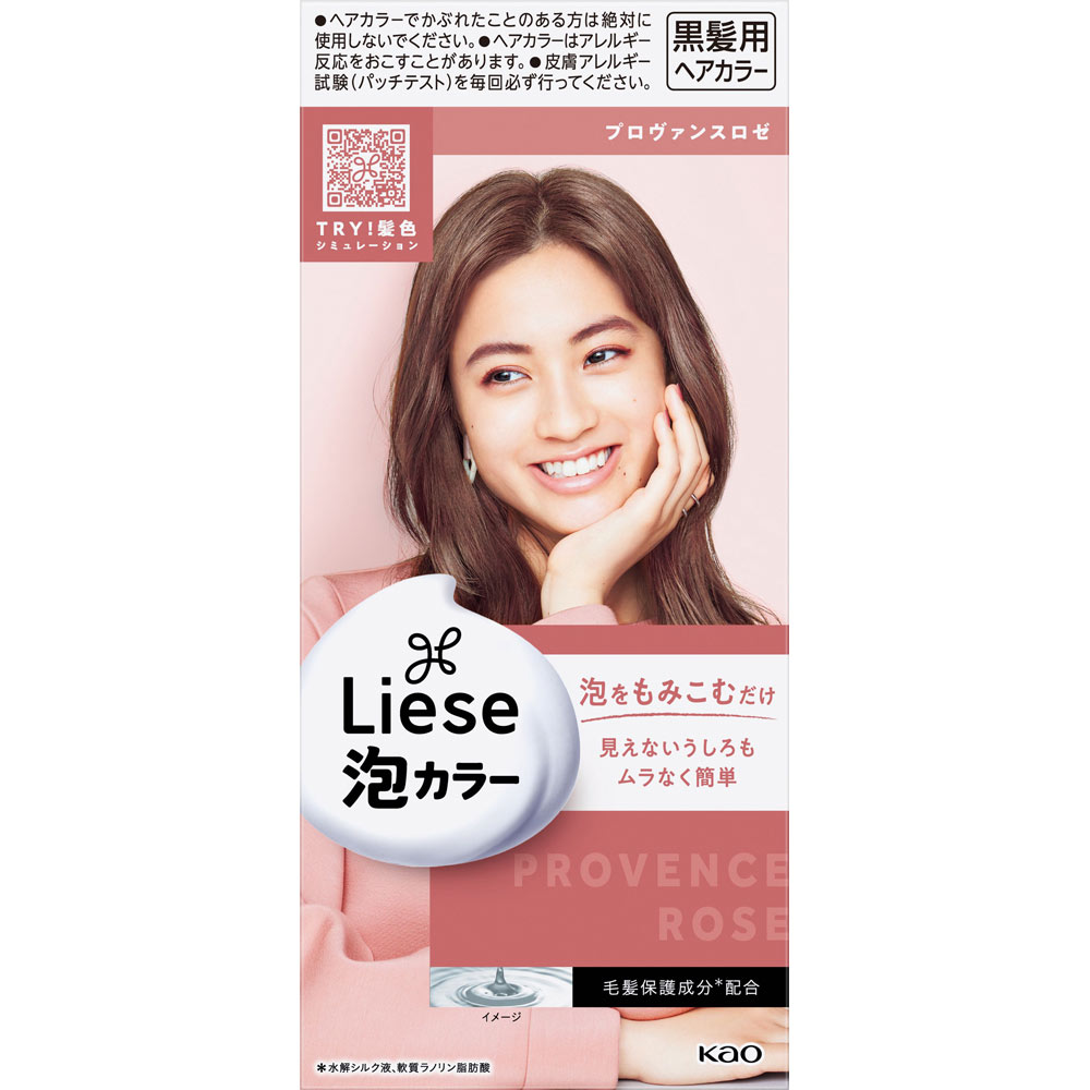 リーゼプリティア 泡カラー プロヴァンスロゼ １０８ｍＬ 花王 (医薬部外品)