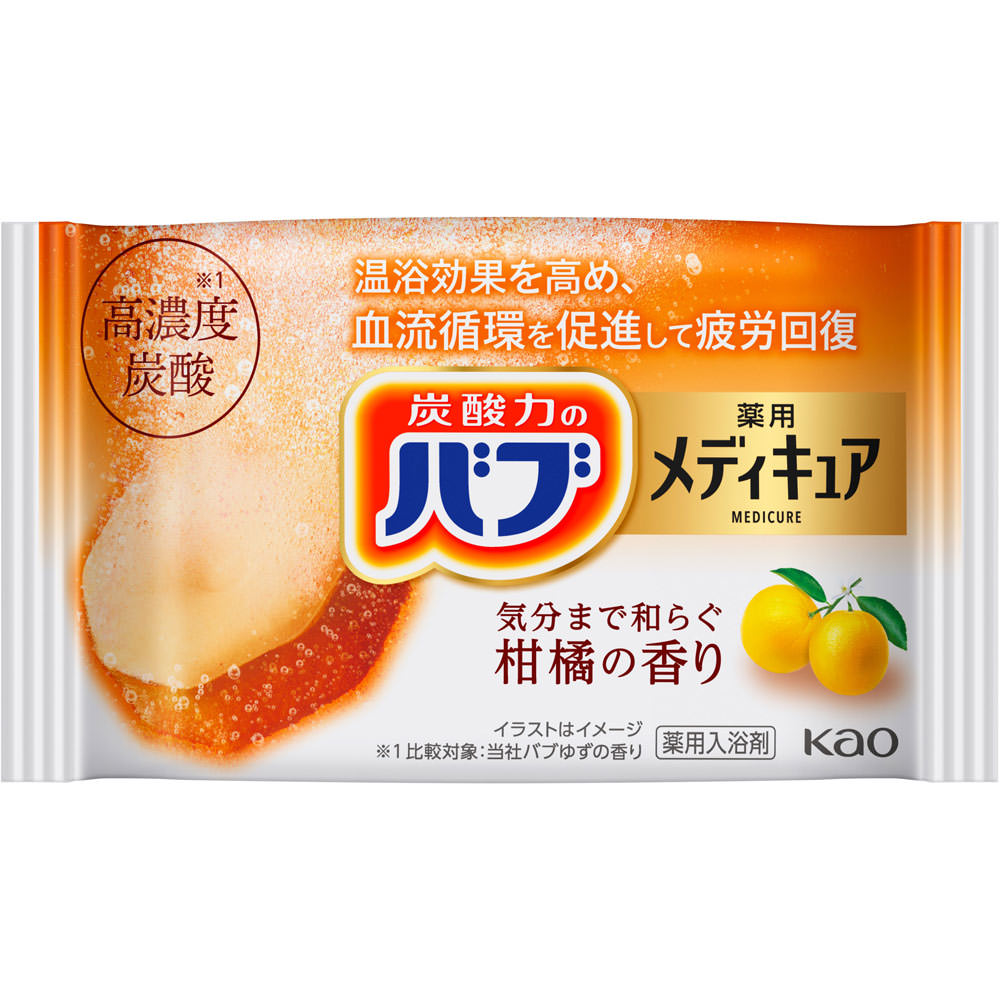 バブ メディキュア 柑橘の香り 1錠 | マツキヨココカラオンラインストア