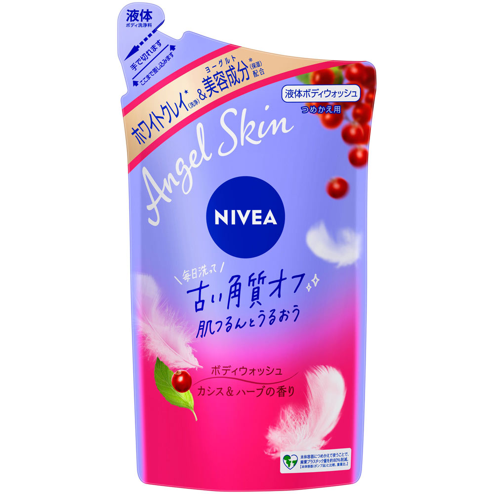 ニベア エンジェルスキン ボディウォッシュ カシス＆ハーブの香り 詰替 ３６０ｍＬ 花王