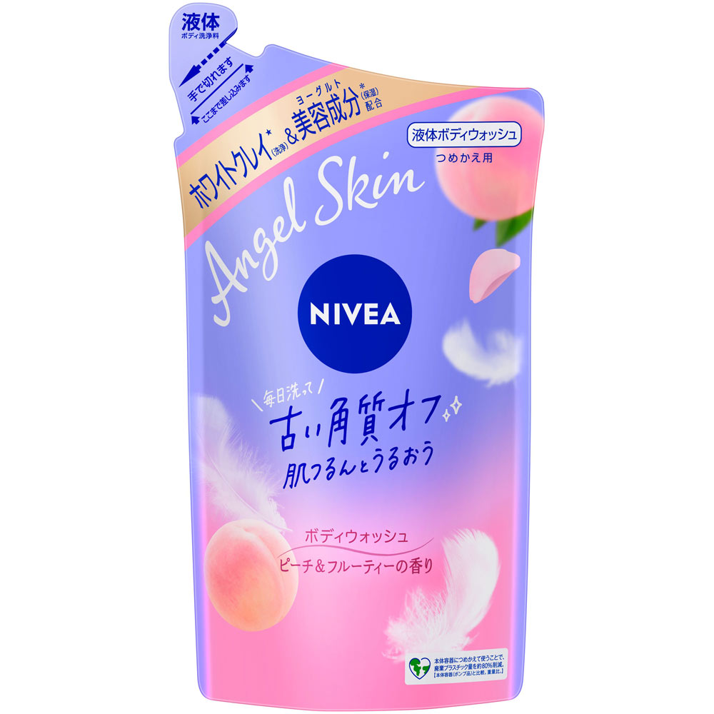 ニベア エンジェルスキン ボディウォッシュ ピーチ＆フルーティーの香り 詰替 ３６０ｍＬ 花王