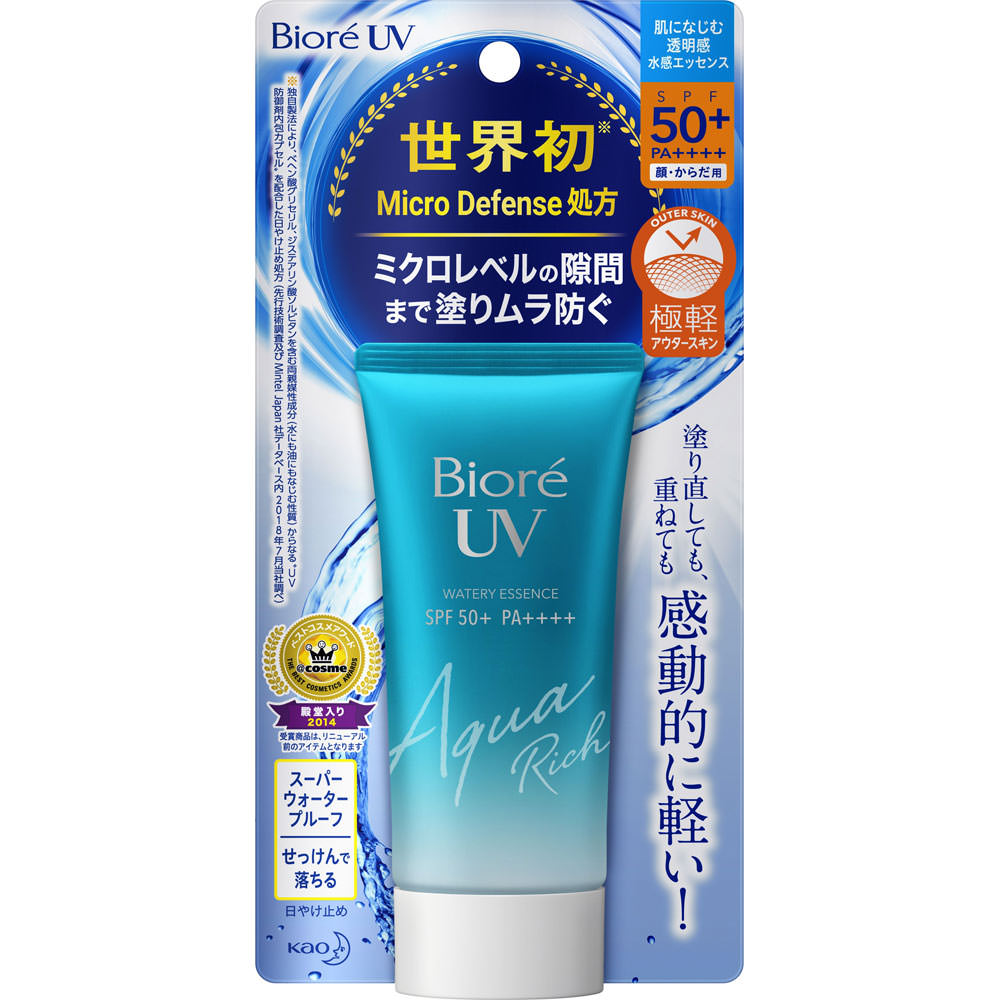 ビオレＵＶ アクアリッチウォータリー エッセンス ５０ｇ 花王