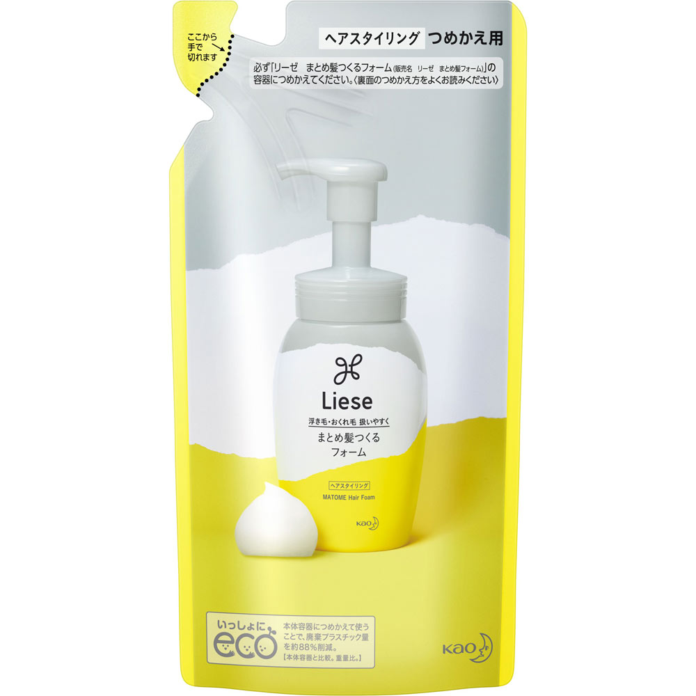 リーゼ まとめ髪フォーム つめかえ用 １８０ｍｌ 花王