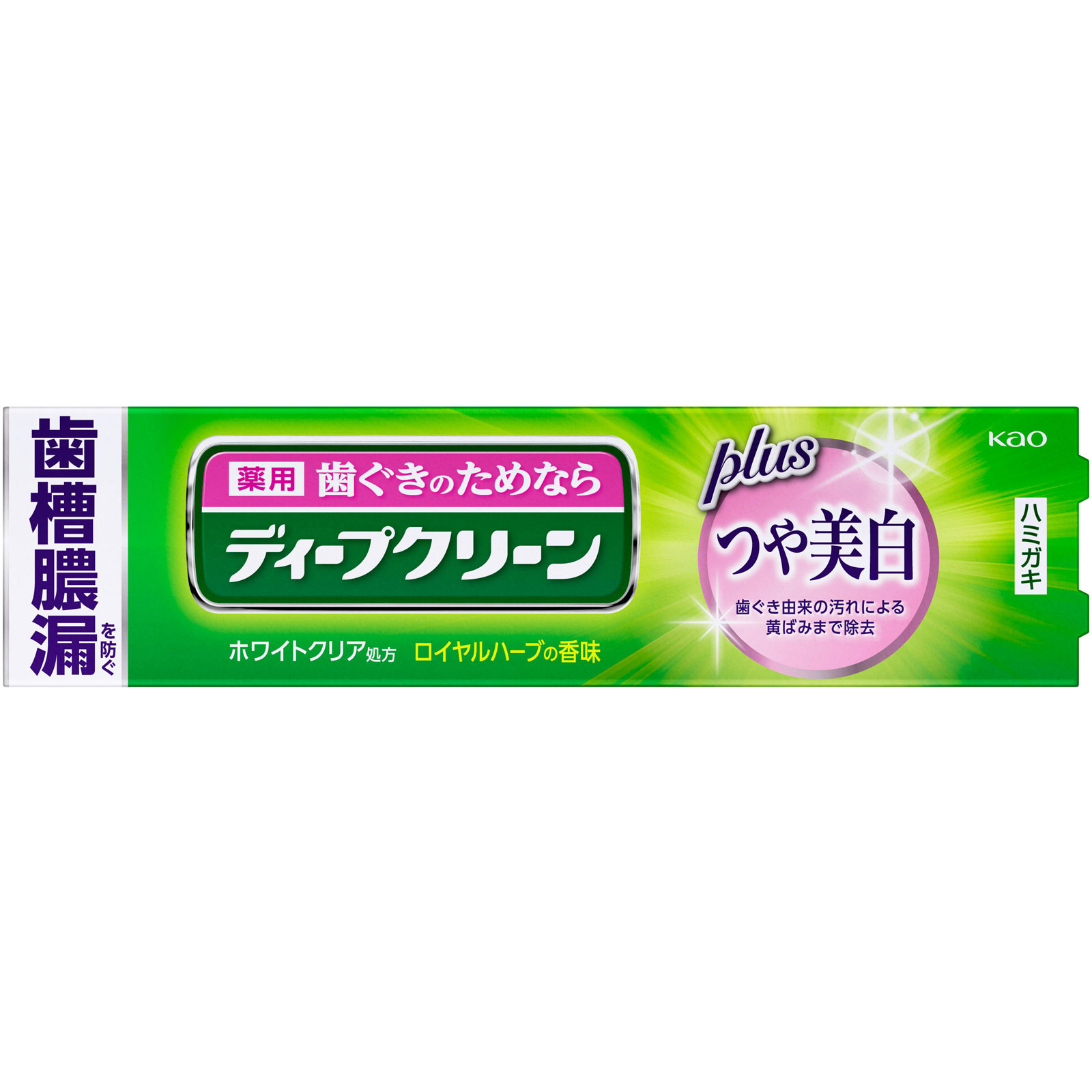 ディープクリーン 薬用ハミガキ つや美白 １００ｇ 花王 (医薬部外品)