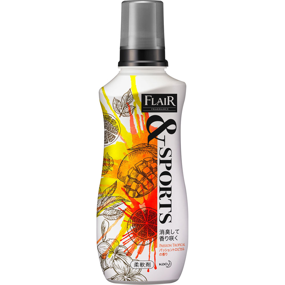 フレアフレグランス＆ＳＰＯＲＴＳ パッショントロピカル 本体 ５４０ｍｌ 花王