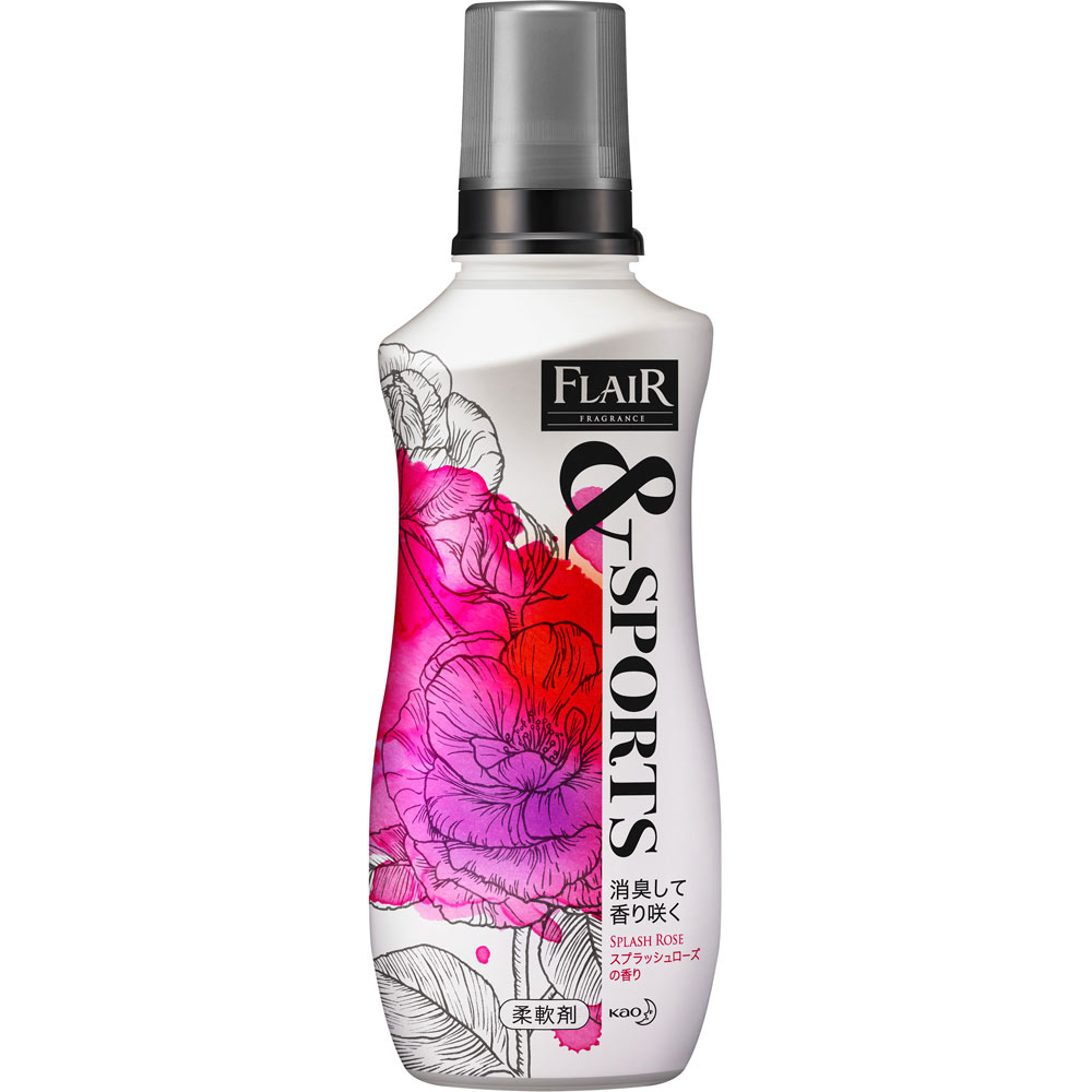フレアフレグランス＆ＳＰＯＲＴＳ スプラッシュローズ 本体 ５４０ｍｌ 花王