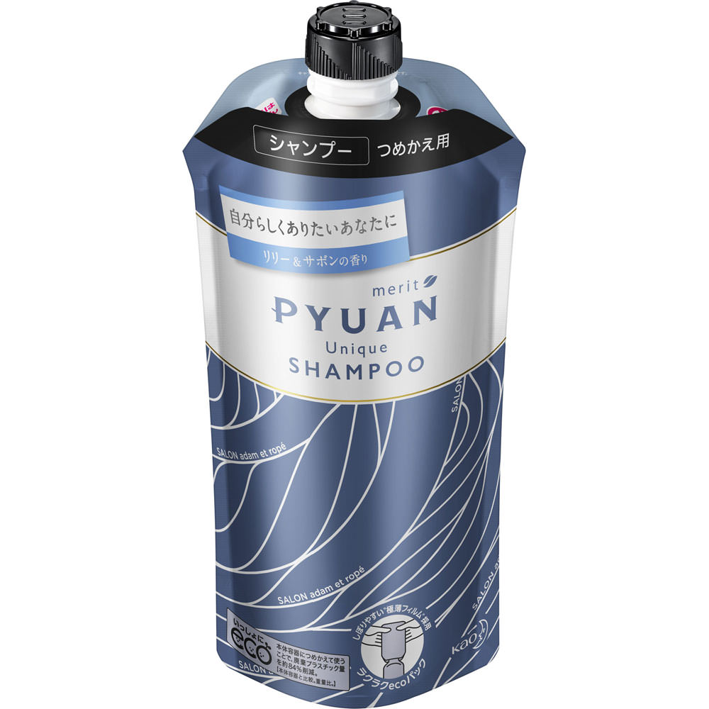 メリットピュアン　ユニーク　シャンプー詰替 ３４０ｍｌ 花王