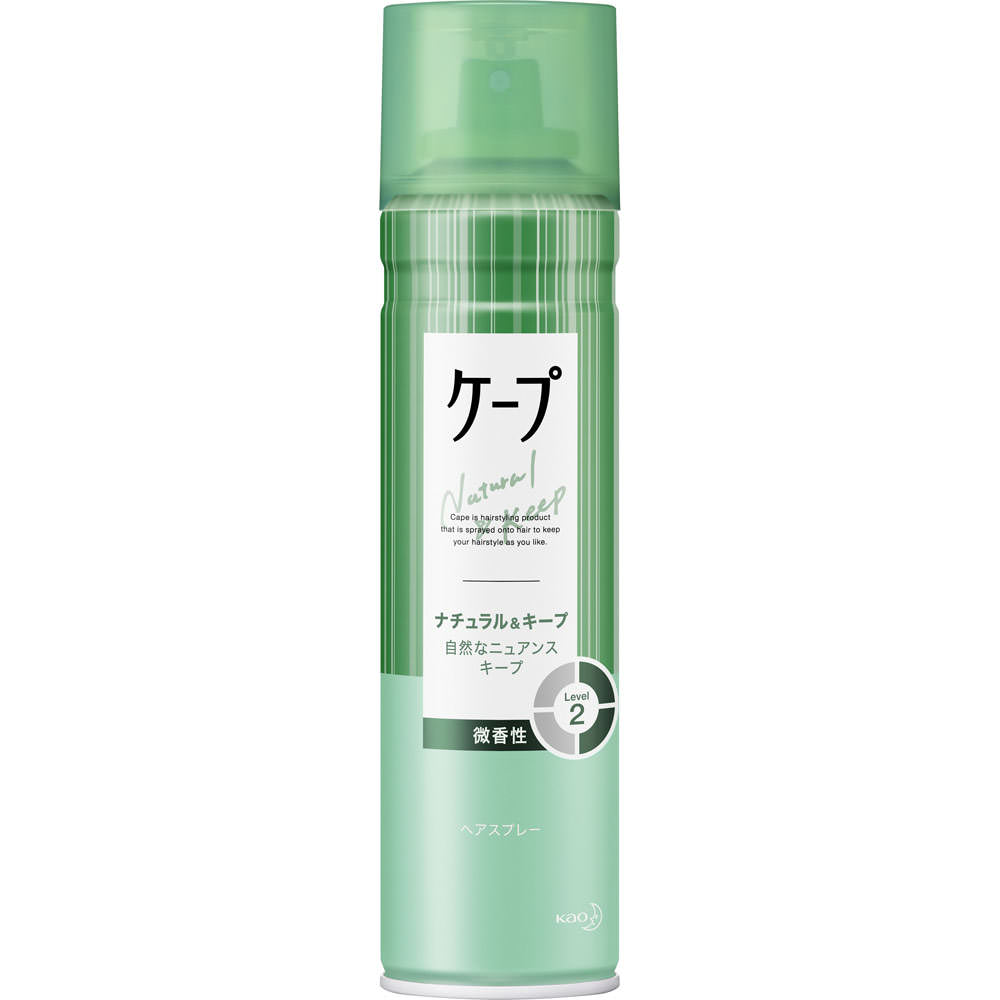 ケープ ナチュラル＆キープ 微香性 １８０ｇ 花王