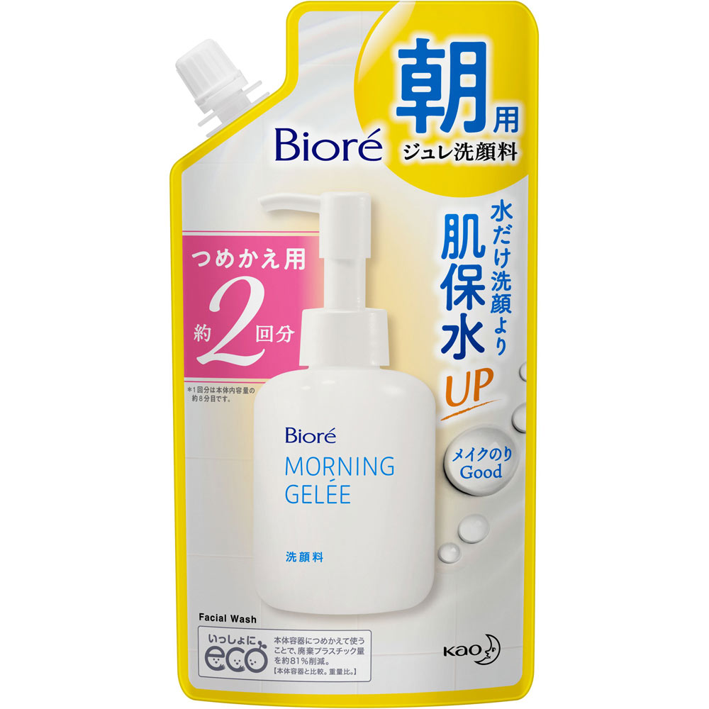 ビオレ 朝用ジュレ 洗顔料 つめかえ用２回分 １６０ｍｌ 花王