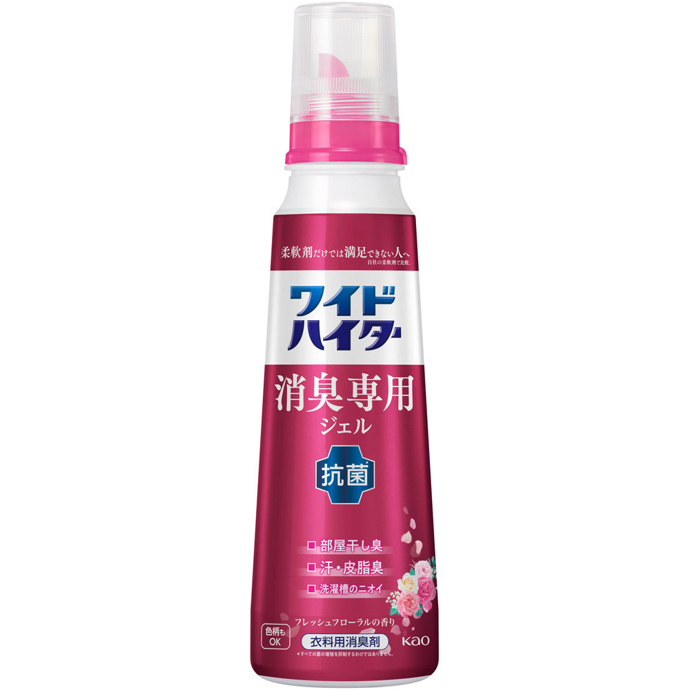 ワイドハイター　CLEARHERO消臭ジェル　フレッシュフローラルの香り　本体 ５７０ｍｌ 花王