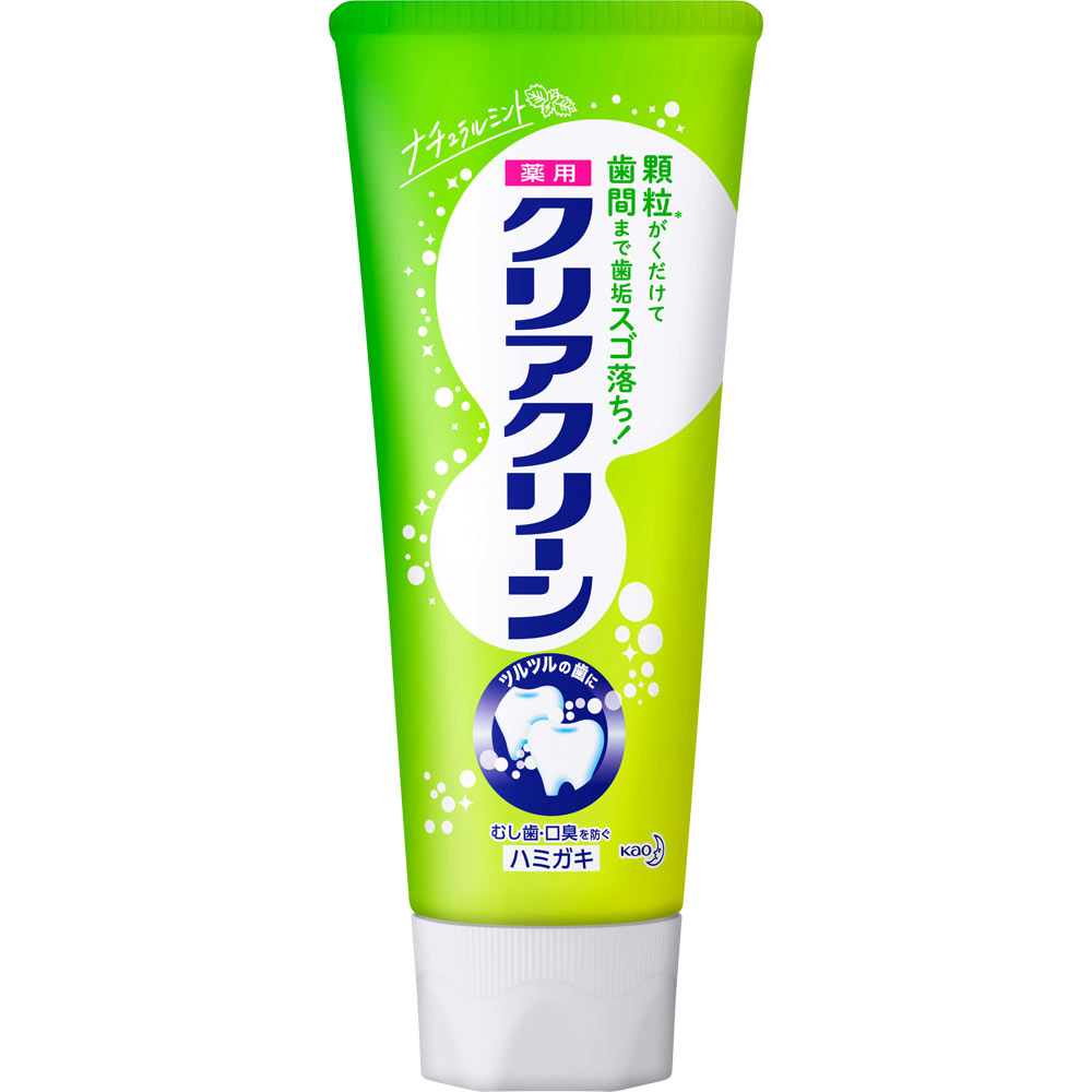 クリアクリーン ナチュラルミント １２０ｇ 花王 (医薬部外品)
