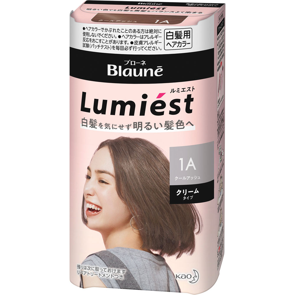 ブローネルミエストヘアカラー １Ａクールアッシュ １０８ｇ 花王 (医薬部外品)