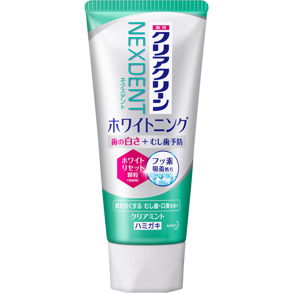 クリアクリーン　ＮＥＸＤＥＮＴ　ホワイトニング　クリアミント １２０Ｇ 花王 (医薬部外品)