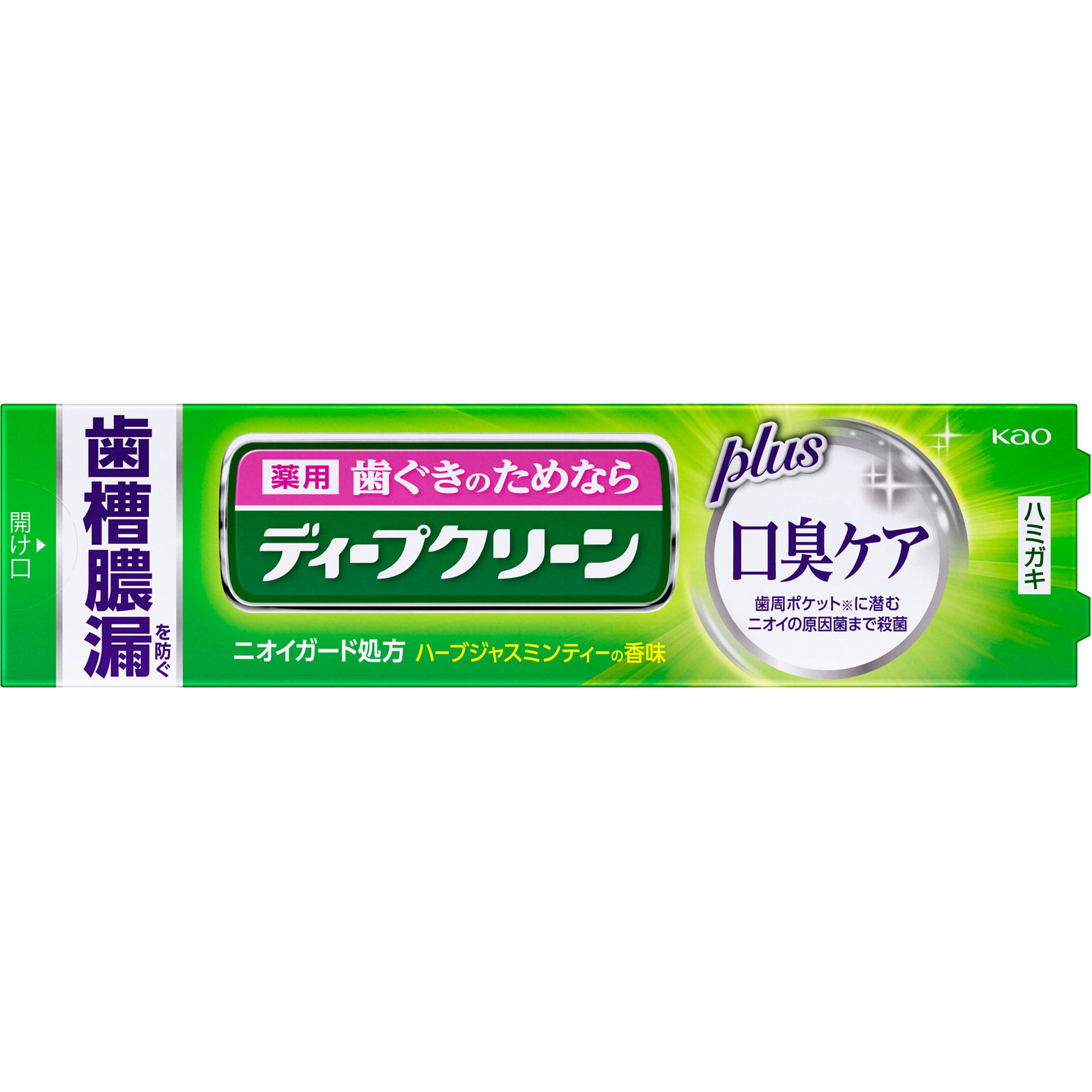 ディープクリーン 薬用ハミガキ 口臭ケア １００ｇ 花王 (医薬部外品)